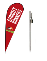 2.2m Teardrop with Groundspike